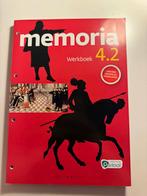 Memoria 4.2 Werkboek Geschiedenis, Boeken, ASO, Geschiedenis, Nieuw, Ophalen of Verzenden