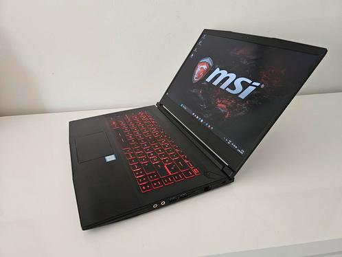 MSI 15" Full HD Gaming laptop met i7-8750H en GTX 1050 Ti, Computers en Software, Windows Laptops, Zo goed als nieuw, 15 inch