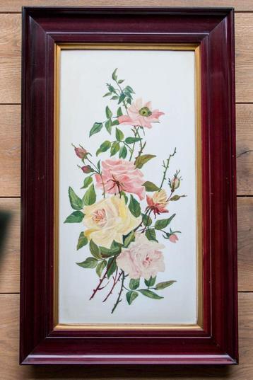 Schilderij op porcelein  beschikbaar voor biedingen