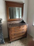 antiek commode vintage laden en spiegel, Antiek en Kunst, Ophalen