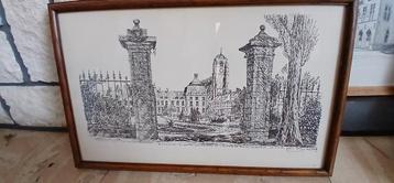 Ancien dessin  beschikbaar voor biedingen