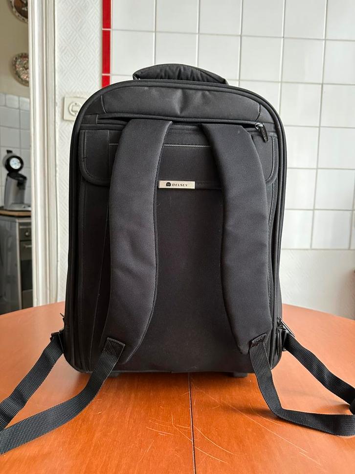 Delsey Carry-on- Trolley backpack (pc), Handtassen en Accessoires, Tassen | Reistassen en Weekendtassen, Zo goed als nieuw, Ophalen of Verzenden