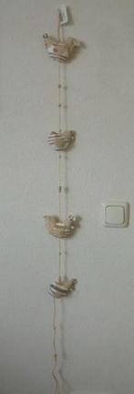 GUIRLANDE SLINGER KIPPEN EN HENNETJES Nieuw, Enlèvement ou Envoi, Neuf