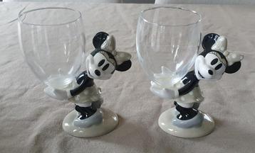 Disney - 2 betoverende glazen ->> collectors item