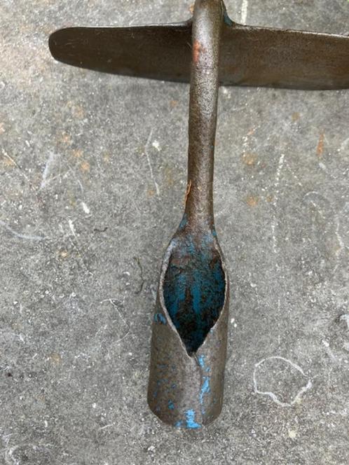 OUDE HAK SCHOFFEL ONKRUID RIEK, Tuin en Terras, Hand-tuingereedschap, Gebruikt, Schoffel, Ophalen of Verzenden