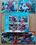 Puzzel Ravensburger (3+) 4 x Spiderman (12-16-20-24 stukjes), Zo goed als nieuw, Ophalen