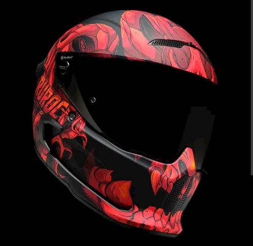 Ruroc atlas el diablo, Motoren, Kleding | Motorhelmen, Ophalen of Verzenden