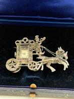 Montre - broche en argent et marcassite, Ophalen, Zilver, Zilver