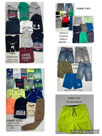 Jongenskledij pakket meer dan 50st nieuwstaat! 116 tem 164 beschikbaar voor biedingen