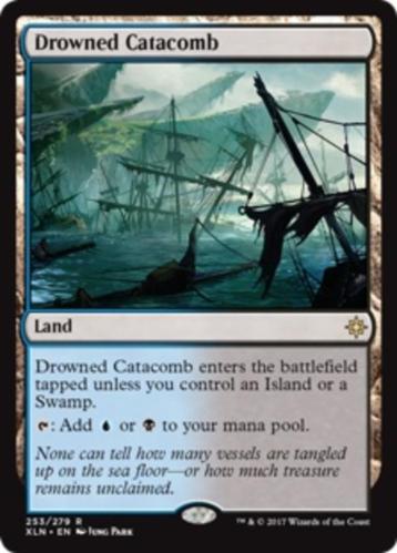 Drowned Catacomb - LAND - MTG - XLN - NM beschikbaar voor biedingen