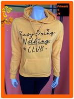 Hoodie met kap S. Primark, Comme neuf, Jaune, Primark, Taille 36 (S)