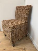 Pomax rieten bijzetstoel, Huis en Inrichting, Ophalen, Gebruikt, Overige kleuren, Riet of Rotan