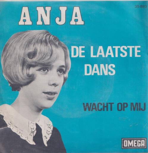 Anja – De laatste dans / Wacht op mij - Single, CD & DVD, Vinyles Singles, Utilisé, Single, En néerlandais, 7 pouces, Enlèvement ou Envoi