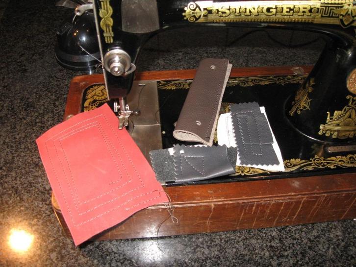 Naaimachine (leerstikker, Hobby en Vrije tijd, Naaimachines en Toebehoren, Gebruikt, Naaimachine, Ophalen