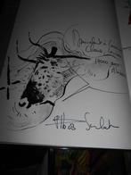 Dessin dédicacé Felix&Bigotto pour le secret des bois de Las, Livres, Enlèvement ou Envoi