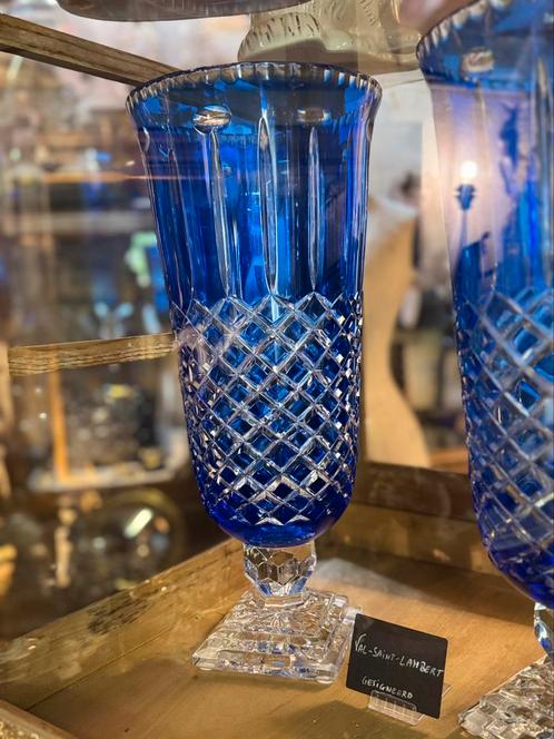Koppel vazen val saint lambert, Antiek en Kunst, Antiek | Glaswerk en Kristal, Ophalen