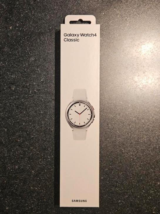 Samsung Galaxy Watch4 Classic, Handtassen en Accessoires, Smartwatches, Gebruikt, Wit, Ophalen of Verzenden