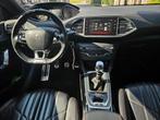 Peugeot 308 GT-line SW 1.2 BENZINE PANO-DAK LEDEREN ZETELS, Auto's, Voorwielaandrijving, Blauw, Leder, 5 deurs