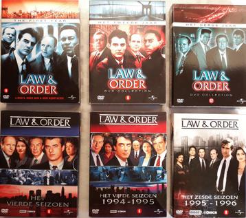Law& Order 6 seizoenen DVD beschikbaar voor biedingen