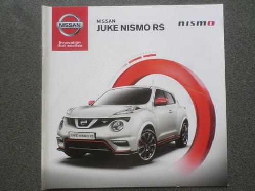 Brochure Nissan Juke Nismo, Livres, Autos | Brochures & Magazines, Nissan, Enlèvement ou Envoi