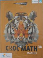 Livre - CROC'MATH 3A - Manuel - Plantyn, Ophalen, ASO, Wiskunde A, Plantyn