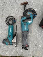 2 Makita à vendre Scie sauteuse + scie sabre Électrique, Bricolage & Construction, Enlèvement, Comme neuf, Scie sauteuse