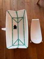 Stokke Flexi Bath + ondersteuning voor pasgeborenen, Zo goed als nieuw, Badje, Standaard, Ophalen