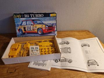 Heller 1/43 modelbouw Renault 5 R5 turbo nr.173, Enlèvement ou Envoi, Comme neuf, Heller