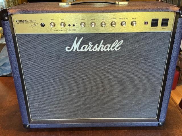 Marshall Vintage Modern 2266 Combo 2x12 50 Watt, Muziek en Instrumenten, Versterkers | Bas en Gitaar, Gebruikt, Gitaar, Minder dan 50 watt