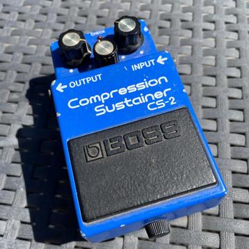 Boss CS-2 fabriqué au Japon, Musique & Instruments, Enlèvement, Utilisé, Compresseur