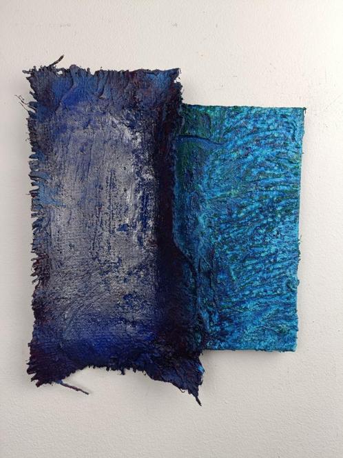 Tsunami, Antiek en Kunst, Kunst | Schilderijen | Abstract, Ophalen of Verzenden
