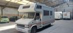Peugeot J5 Mobilehome bj 1992 2.5D Met Servo 5+1 plaatsen, Caravans en Kamperen, Mobilhomes, Overige merken, Ladder, Treinzit