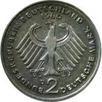 Duitsland 2 mark, 1980 Konrad Adenauer. 20e verjaardag, Duitsland, Ophalen of Verzenden, Losse munt