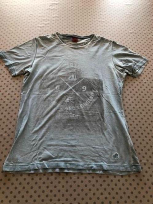 Blauw T-shirt ’s Oliver M, Kleding | Heren, T-shirts, Gedragen, Maat 48/50 (M), Blauw, Ophalen of Verzenden