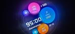 montre connecter, Ophalen, Nieuw, Zwart, Android