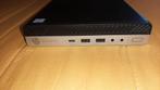 HP Prodesk 600 G3 Mini 16 GB i5 7500T 2,71 GHz 1 M2 NVMe D, Ophalen of Verzenden, Gebruikt, SSD