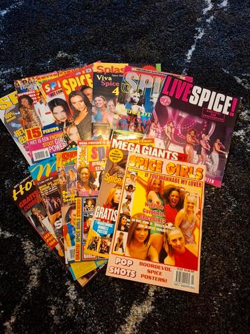 Diverse Nederlandstalige magazines van The Spice Girls beschikbaar voor biedingen