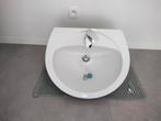 2 grote wasbakken met mengkraan, Huis en Inrichting, Badkamer | Badkamermeubels, Ophalen, Gebruikt