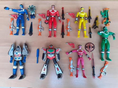 Lot Power Rangers Time Force MMPR, Verzamelen, Speelgoed, Zo goed als nieuw, Ophalen of Verzenden