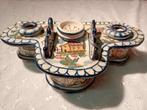 Antiek inktstel faience, Ophalen of Verzenden