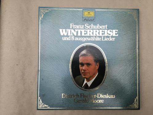 Vinyl box Franz Schubert Winterreise Fischer-Dieskau, Cd's en Dvd's, Vinyl | Klassiek, Zo goed als nieuw, Romantiek, Vocaal, Ophalen of Verzenden