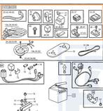 Volvo kabelboom koffer oa trekhaak  Volvo 850  S70  V70 (-20