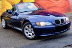 BMW Z3 1.8 1997 Zetelverwarming Airco Overname, Auto's, Achterwielaandrijving, Zwart, Cabriolet, Leder