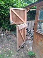Paardestal deuren 2 stuks, Tuin en Terras, Tuinhuizen, Ophalen, Gebruikt, Hout, Tuinhuis