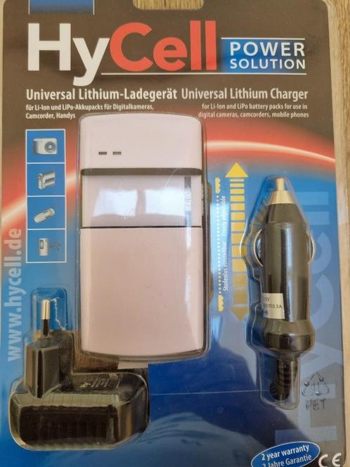 Universele lader (Li-Ion en Li-Polymeer batterijen), Audio, Tv en Foto, Opladers, Nieuw, Ophalen of Verzenden