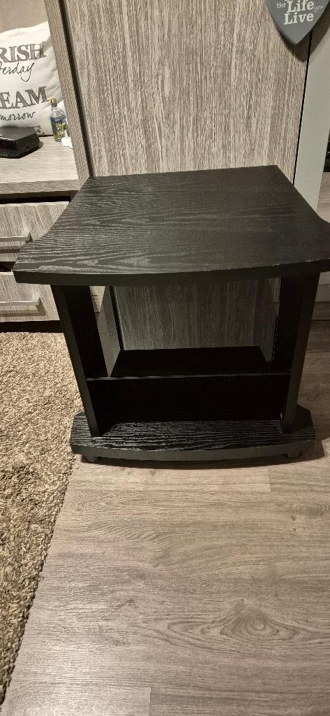 Zwart tv kastje, Ophalen, Zo goed als nieuw