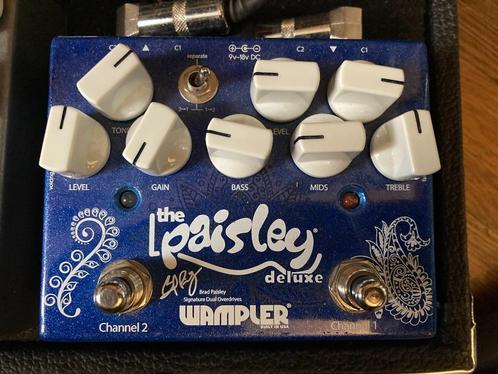 Wampler Paisley Deluxe Drive, Musique & Instruments, Effets, Comme neuf, Distortion, Overdrive ou Fuzz