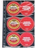 DESSOUS DE VERRE À BIÈRE AMSTEL, Collections, Marques de bière, Envoi, Neuf, Sous-bock, Amstel