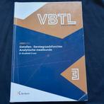 VBTL 3 – leerboek getallen & analytische meetkunde (D – 5 uu, Boeken, Gelezen, ASO, Wiskunde A, Diverse auteurs