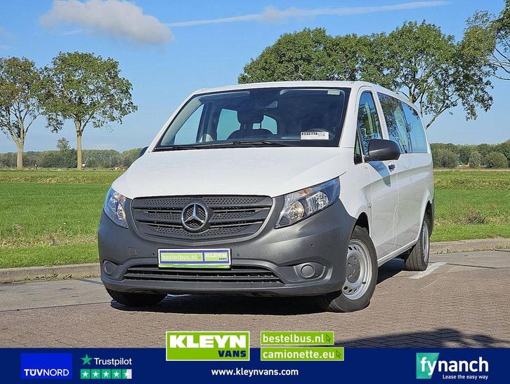 Mercedes-Benz VITO 110 L3 XL 9-Persoons NAP, Auto's, Bestelwagens en Lichte vracht, Bedrijf, ABS, Airconditioning, Centrale vergrendeling